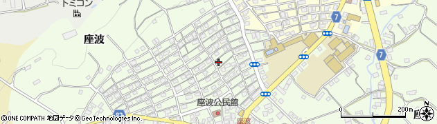 沖縄県糸満市座波148周辺の地図