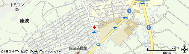 沖縄県糸満市座波110周辺の地図
