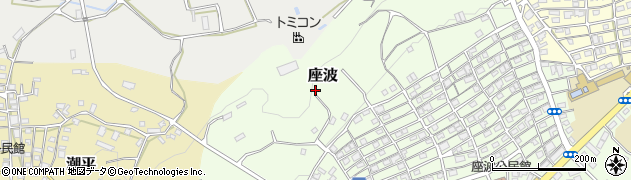 沖縄県糸満市座波420周辺の地図