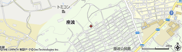 沖縄県糸満市座波299周辺の地図