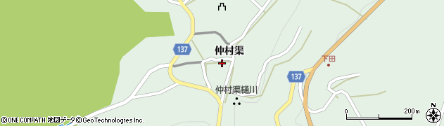 沖縄県南城市玉城（仲村渠）周辺の地図