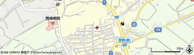 沖縄県糸満市賀数周辺の地図