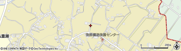沖縄県八重瀬町（島尻郡）後原周辺の地図
