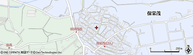 沖縄県豊見城市保栄茂周辺の地図