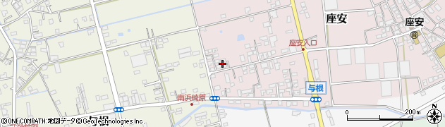 沖縄県豊見城市座安306周辺の地図