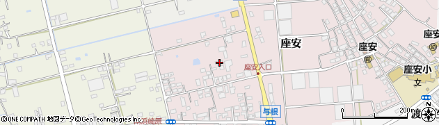 沖縄県豊見城市座安299周辺の地図