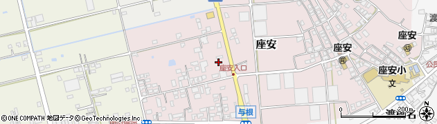 沖縄県豊見城市座安290周辺の地図