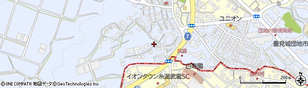 沖縄県豊見城市高嶺82周辺の地図