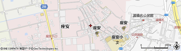 沖縄県豊見城市座安179周辺の地図