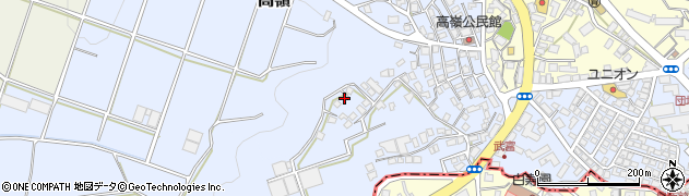 沖縄県豊見城市高嶺328周辺の地図