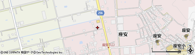 沖縄県豊見城市座安367周辺の地図