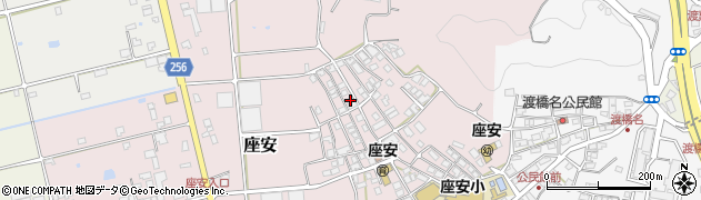 沖縄県豊見城市座安172周辺の地図
