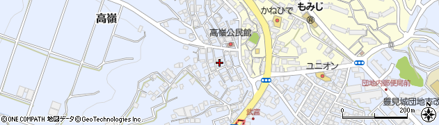 沖縄県豊見城市高嶺29周辺の地図