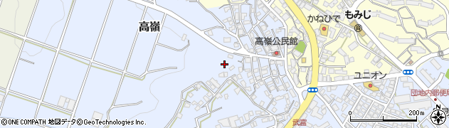 沖縄県豊見城市高嶺294周辺の地図