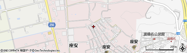 沖縄県豊見城市座安169-3周辺の地図