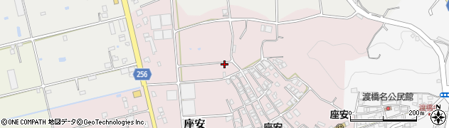 沖縄県豊見城市座安165周辺の地図