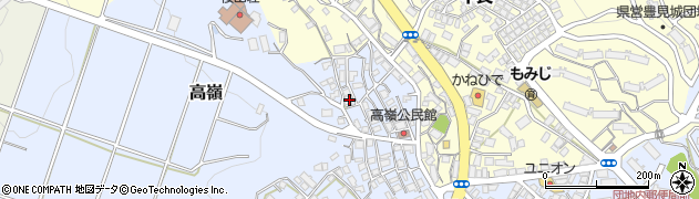 沖縄県豊見城市高嶺39周辺の地図