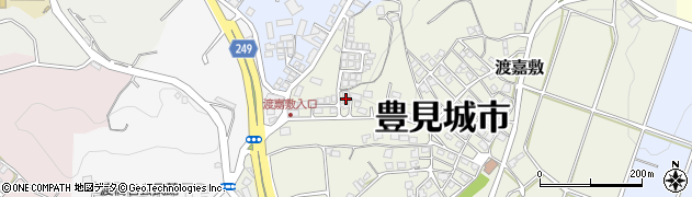 沖縄県豊見城市渡嘉敷253周辺の地図