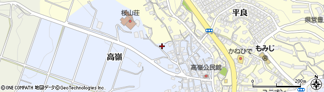 沖縄県豊見城市高嶺周辺の地図
