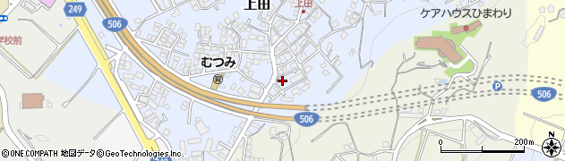 沖縄県豊見城市上田261周辺の地図