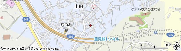 沖縄県豊見城市上田171周辺の地図