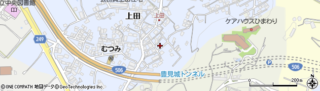 沖縄県豊見城市上田168周辺の地図