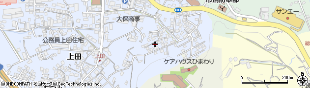 沖縄県豊見城市上田601周辺の地図