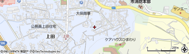 沖縄県豊見城市上田604周辺の地図