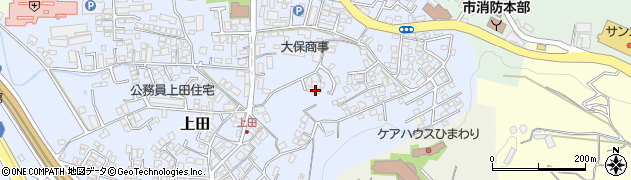 沖縄県豊見城市上田594周辺の地図
