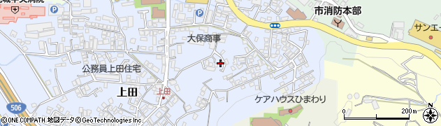 沖縄県豊見城市上田595-1周辺の地図