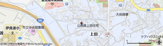 沖縄県豊見城市上田98-7周辺の地図
