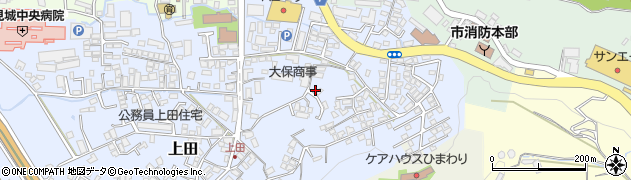 沖縄県豊見城市上田576周辺の地図
