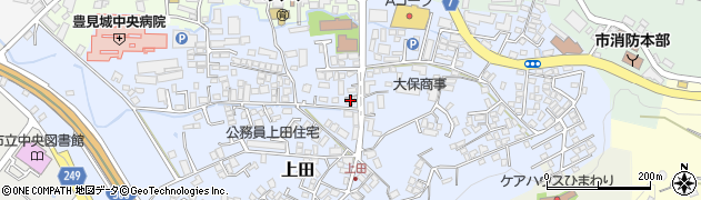 沖縄県豊見城市上田61周辺の地図