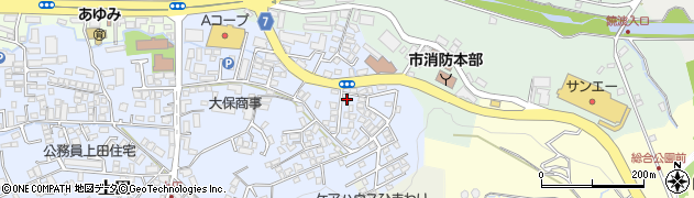 沖縄県豊見城市上田524周辺の地図