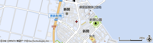 沖縄県南城市佐敷（新開）周辺の地図