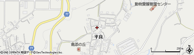 沖縄県南城市大里平良2222周辺の地図