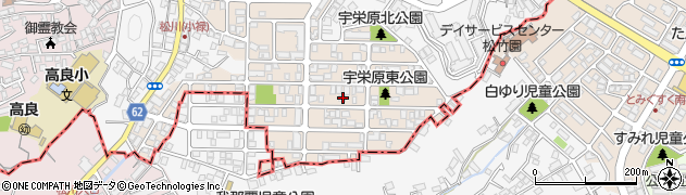 沖縄県那覇市宇栄原737周辺の地図