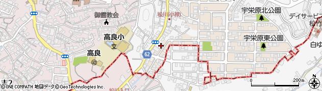 松川アパート周辺の地図