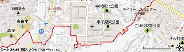 沖縄県那覇市宇栄原727-4周辺の地図