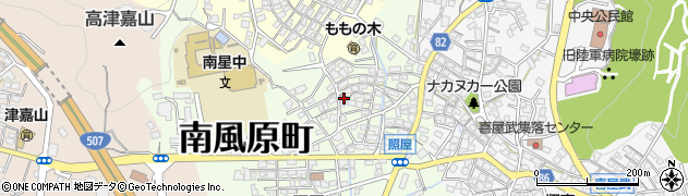 沖縄県島尻郡南風原町照屋周辺の地図
