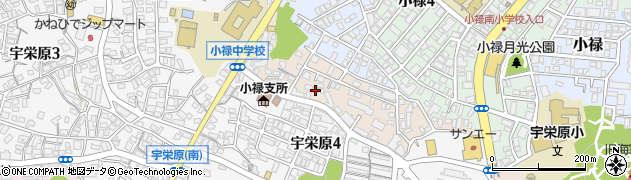 沖縄県那覇市宇栄原987-3周辺の地図