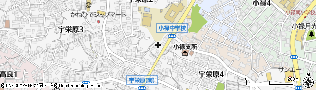 上江田アパート周辺の地図