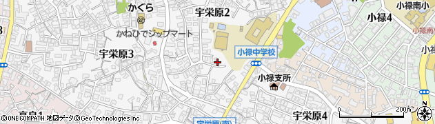 学武舘南部道場連絡所周辺の地図