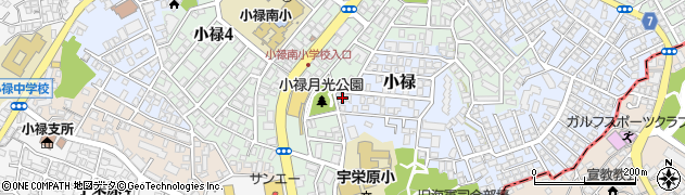 長次郎アパート周辺の地図