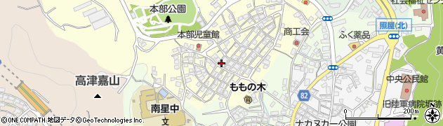 沖縄県島尻郡南風原町本部42周辺の地図