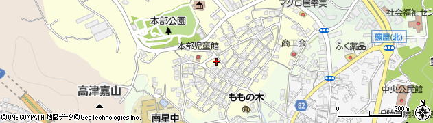 沖縄県島尻郡南風原町本部60周辺の地図
