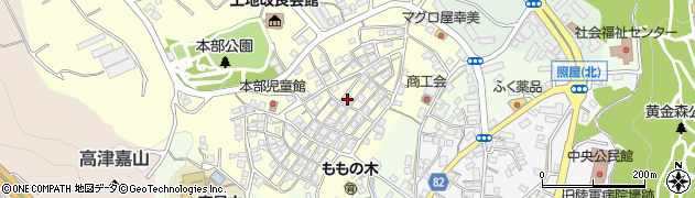 沖縄県島尻郡南風原町本部36周辺の地図