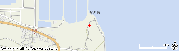 知名埼灯台周辺の地図