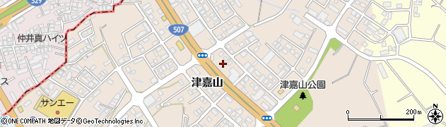 ドラッグイレブン　津嘉山店周辺の地図