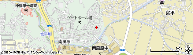 沖縄県島尻郡南風原町兼城36周辺の地図
